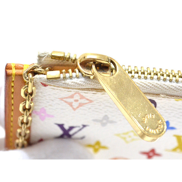Louis Vuitton Pochette Clemency Wallet Multicolor White - Picture 2 of 5